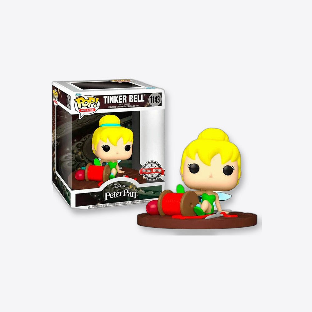 Funko Figura POP Disney Peter Pan Tinker Bell on Spool Exclusive (imagen 3 de 6)