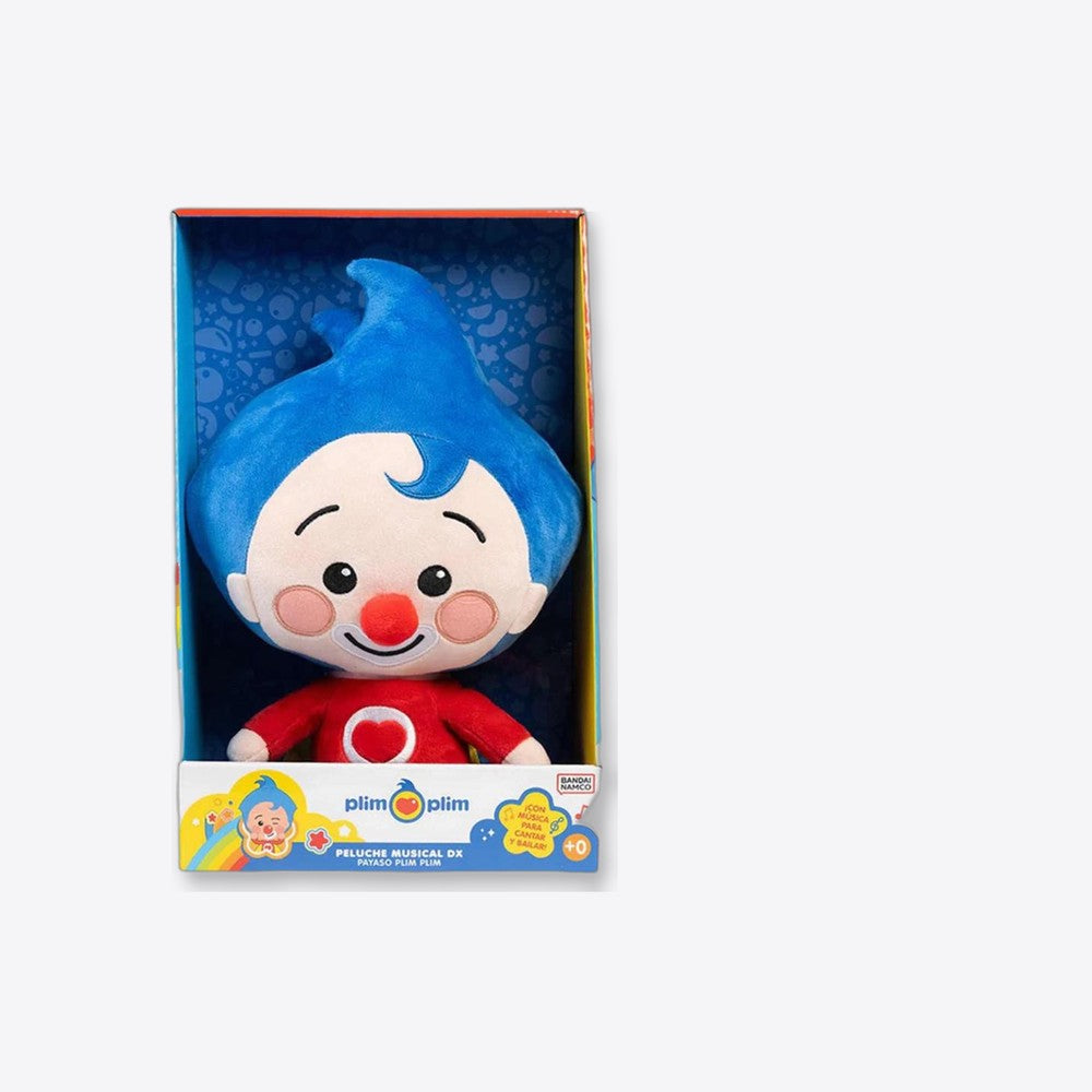 Bandai Rojo Peluche musical dx payaso plim plim (imagen 6 de 6)