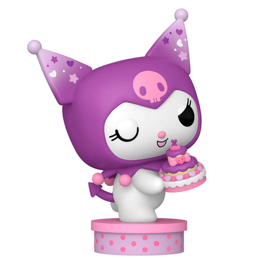 Sanrio Figura POP Kuromi with Cake Exclusiva Kawaii