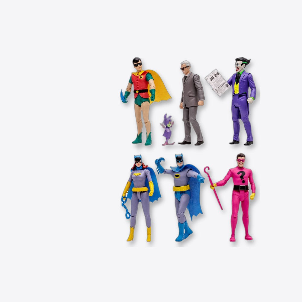 Mcfarlane Toys Surtido de 6 figuras mcfarlane dc retro batman 66 15cm (imagen 4 de 6)
