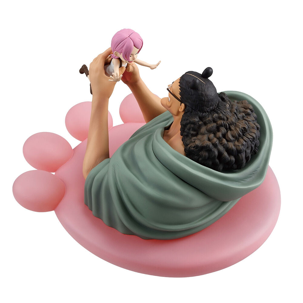 One Piece Figura Ichibansho Kuma & Bonney Dramatic Memories