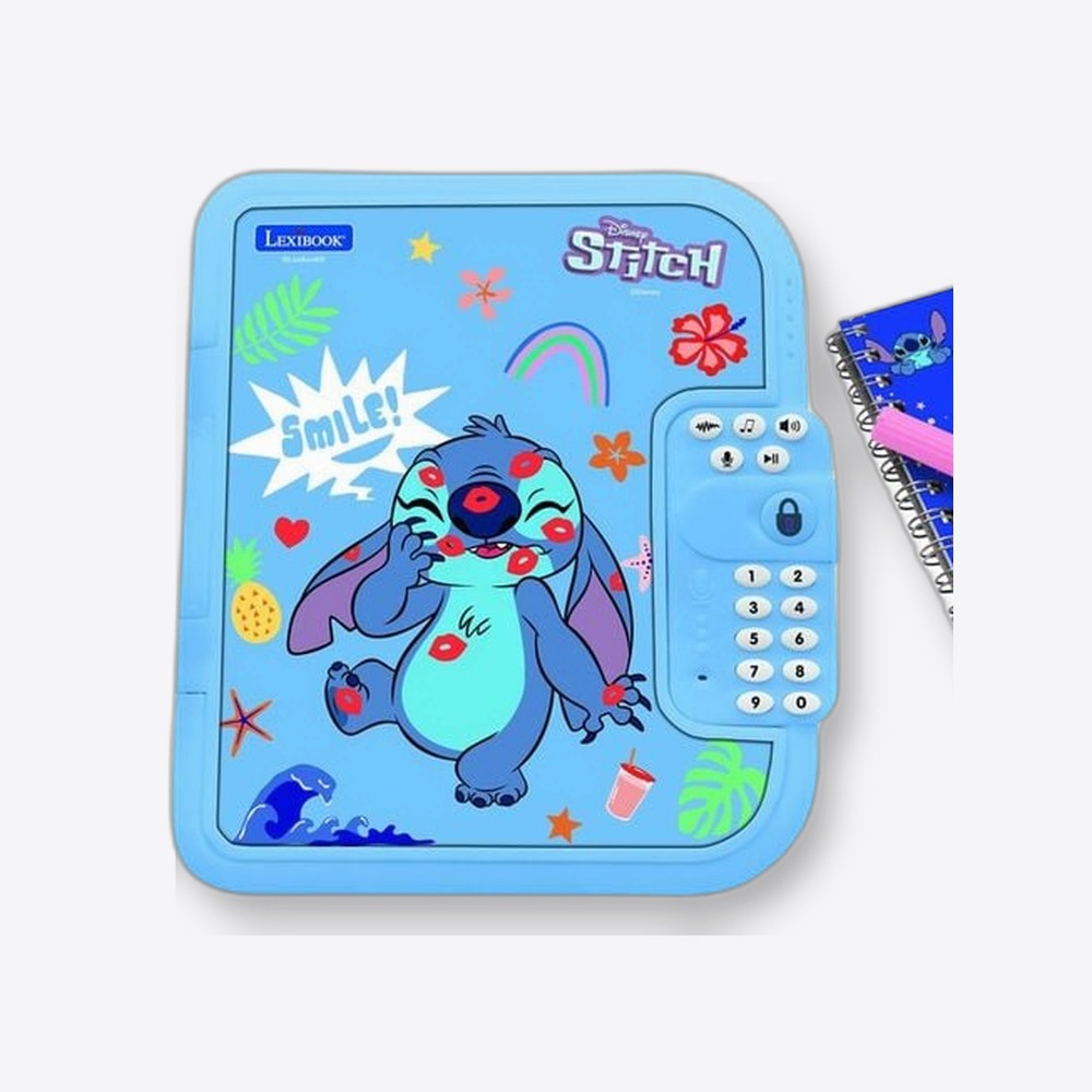 Lexibook Diario secreto electronico Stitch Disney (imagen 6 de 6)