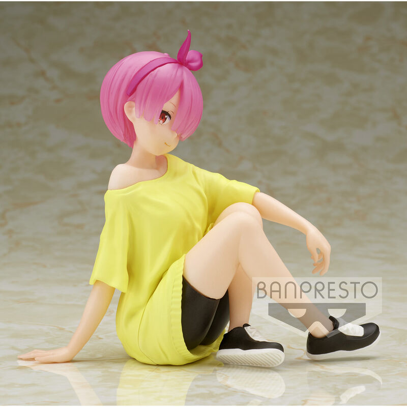 Banpresto Figura Ram Training Syle Relax Time Re:Zero Starting Life in Another World 14cm (imagen 2 de 6)