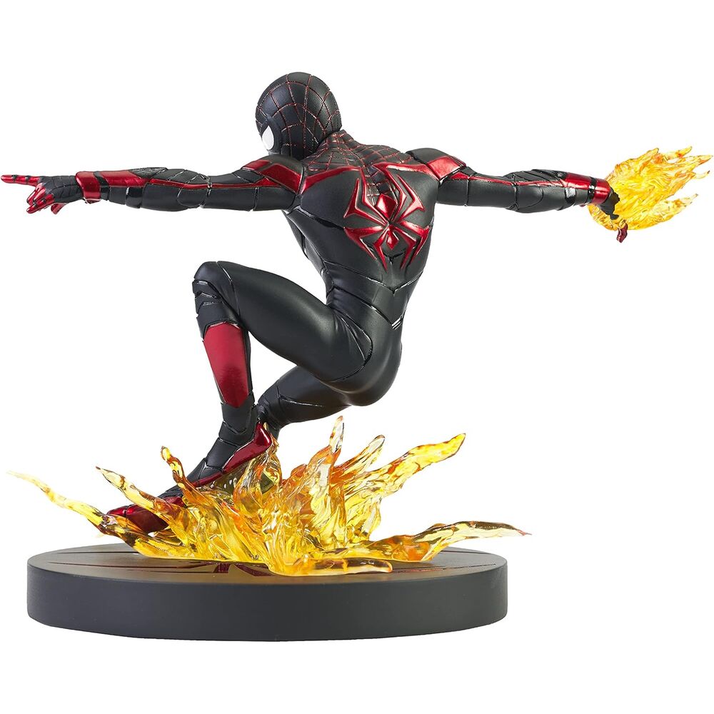 Marvel Figura PS5 Gallery Miles Morales Spiderman 18cm