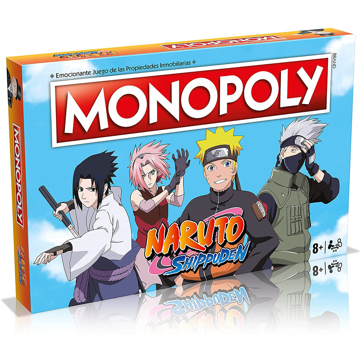 Naruto Shippuden Juego de Mesa Monopoly Edición Coleccionista