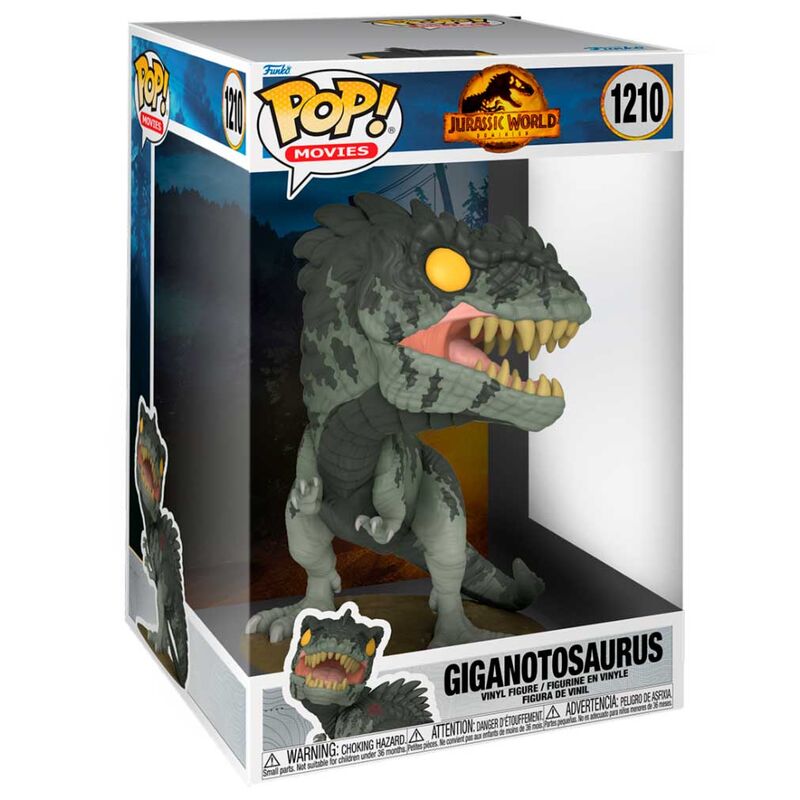 Funko Figura POP Jurassic World 3 Giganotosaurus 25cm (imagen 2 de 4)