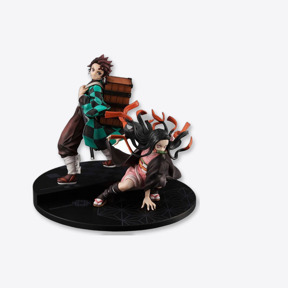 Figura megahouse serie g.e.m. demon slayer kimetsu no yaiba kamado brother & sis (imagen 6 de 6)