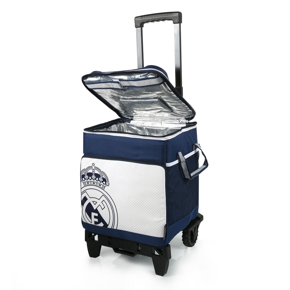 Bolsa porta alimentos carrito y ruedas Real Madrid (imagen 6 de 9)