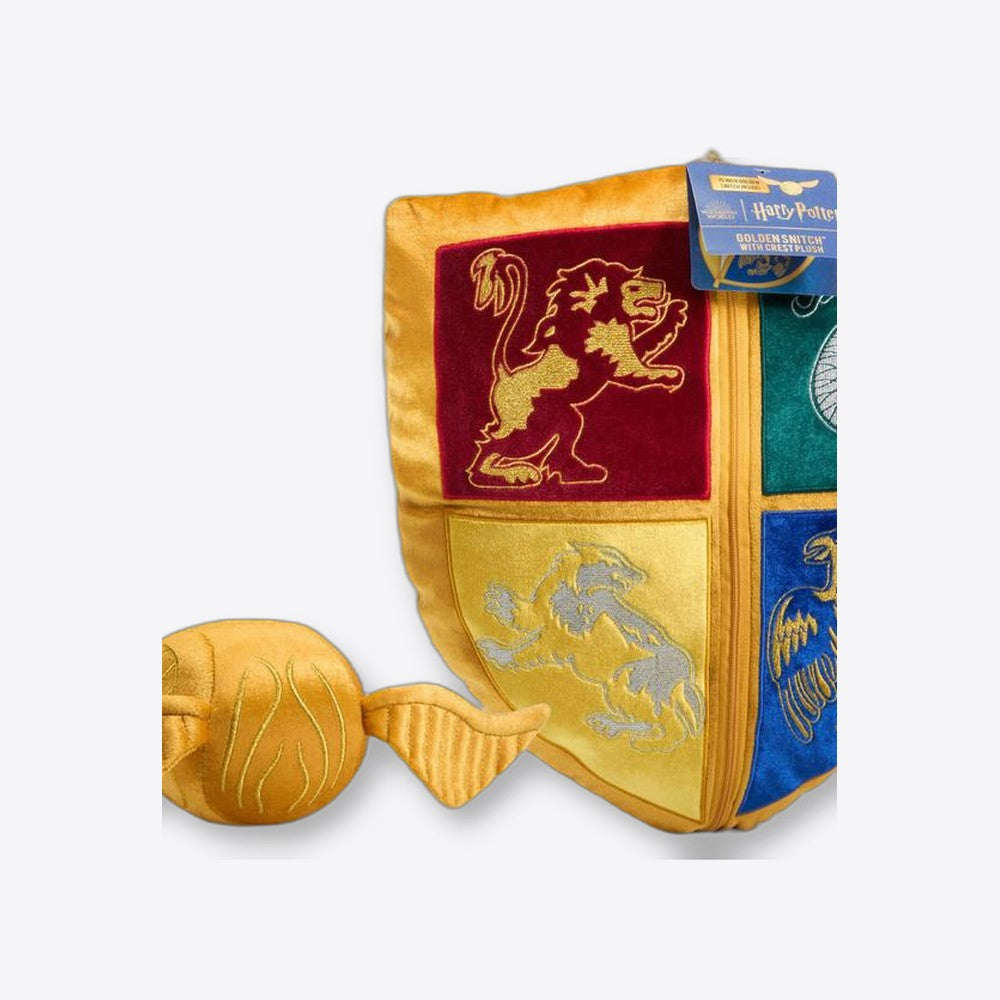 Peluche the noble collection harry potter escudo hogwarts y snitch dorada (imagen 5 de 6)