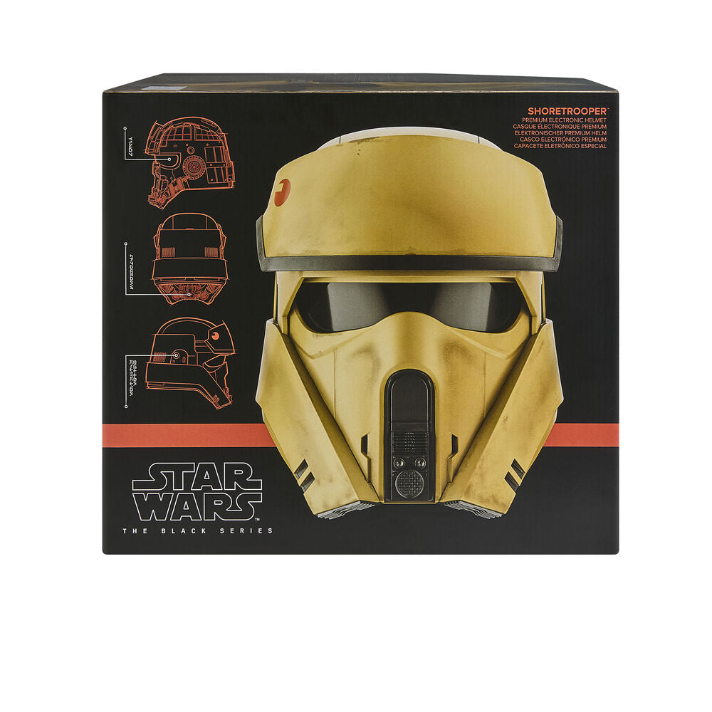 Star Wars Casco Electrónico Shoretrooper Hasbro Réplica
