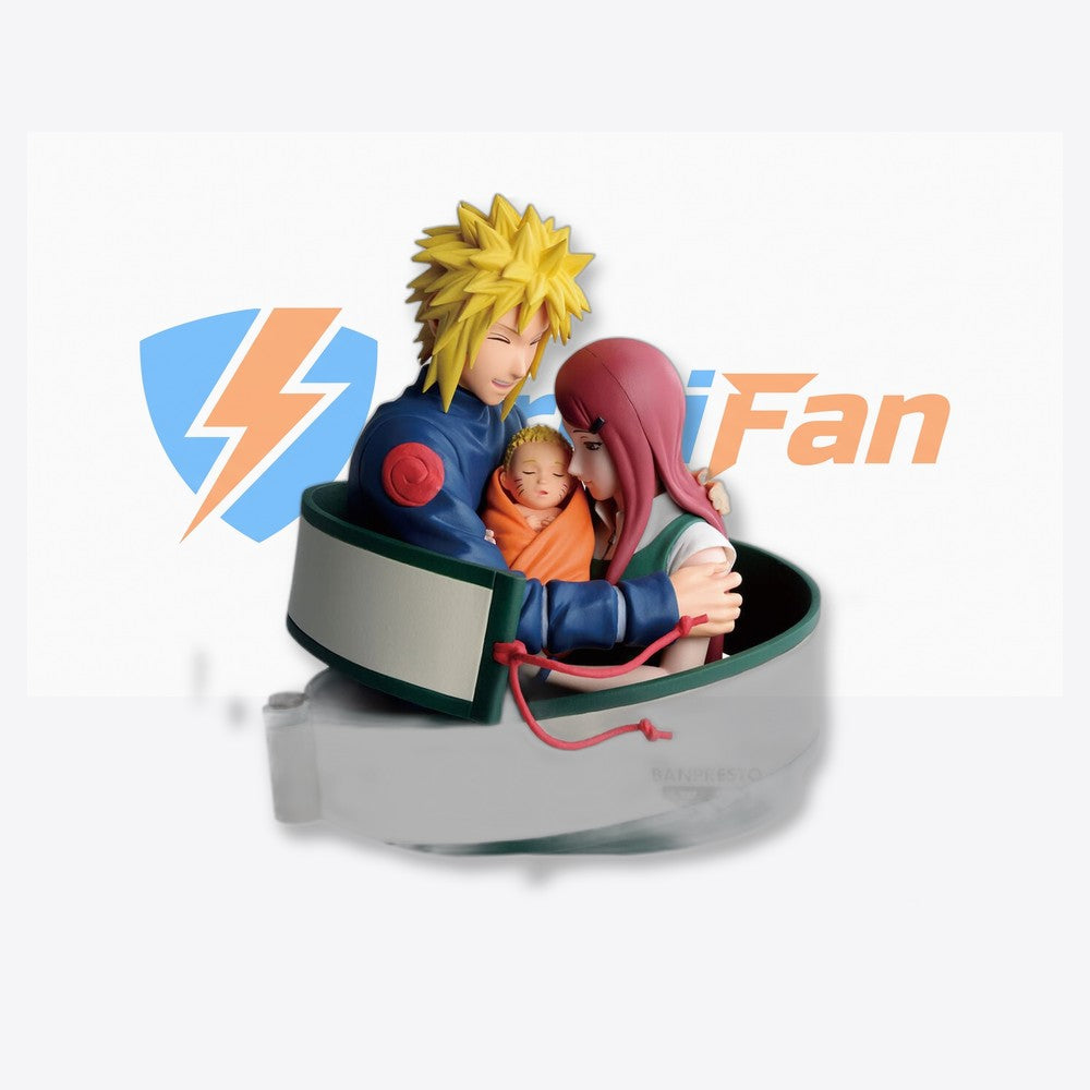 Banpresto Figura Minato, Naruto & Kushina 13cm (imagen 5 de 6)