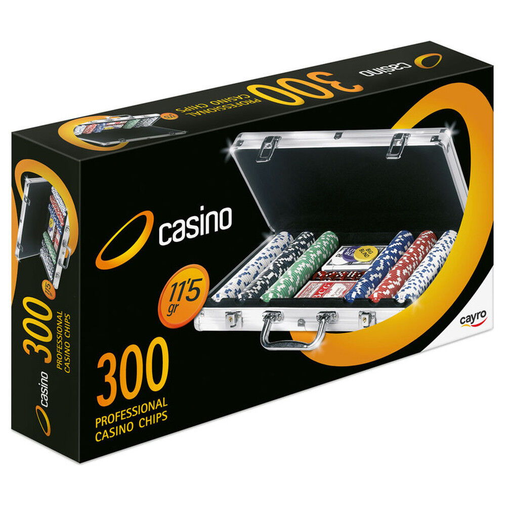 Cayro Maletin 300 fichas Poker