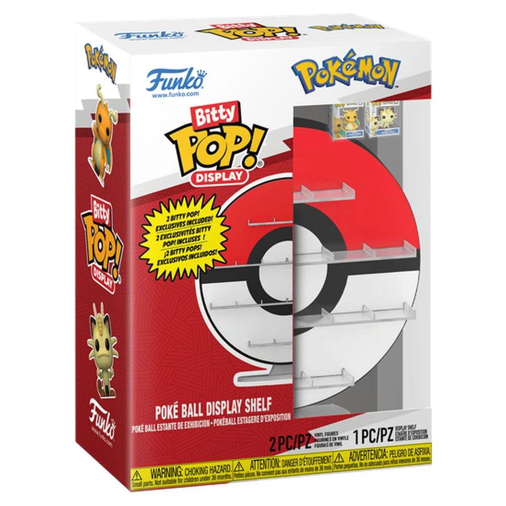 Pokemon Display Bitty POP Poké Ball Funko