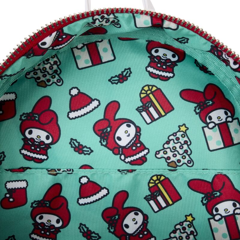 Mochila Winter My Melody Sanrio Loungefly 26cm (imagen 5 de 6)