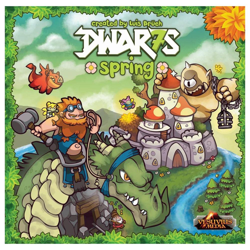 Asmodee Juego de mesa dwar7s muelle de dwar7s edad recomendada 13 años idioma ingles