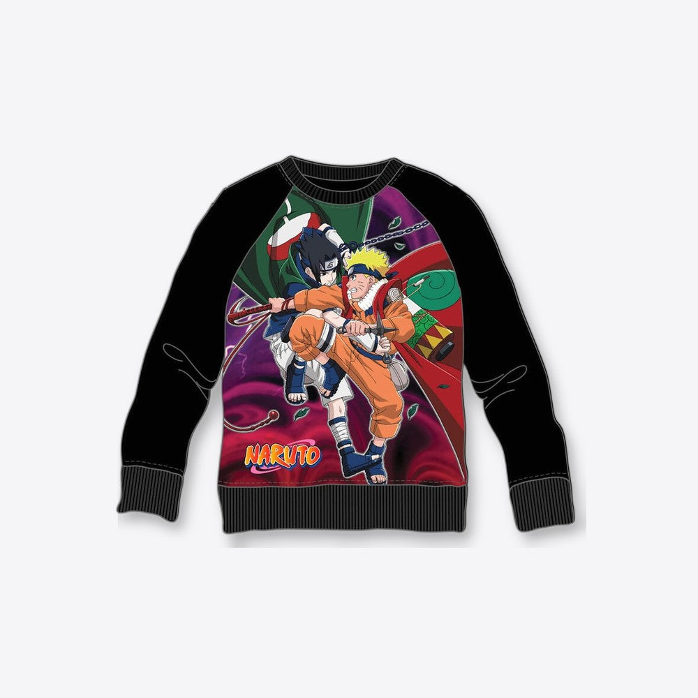 Pierrot Sudadera Naruto Sasuke Fight Naruto infantil (imagen 2 de 6)