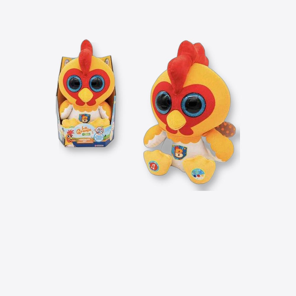 Bandai Rojo Peluche bartolito abc (imagen 6 de 6)