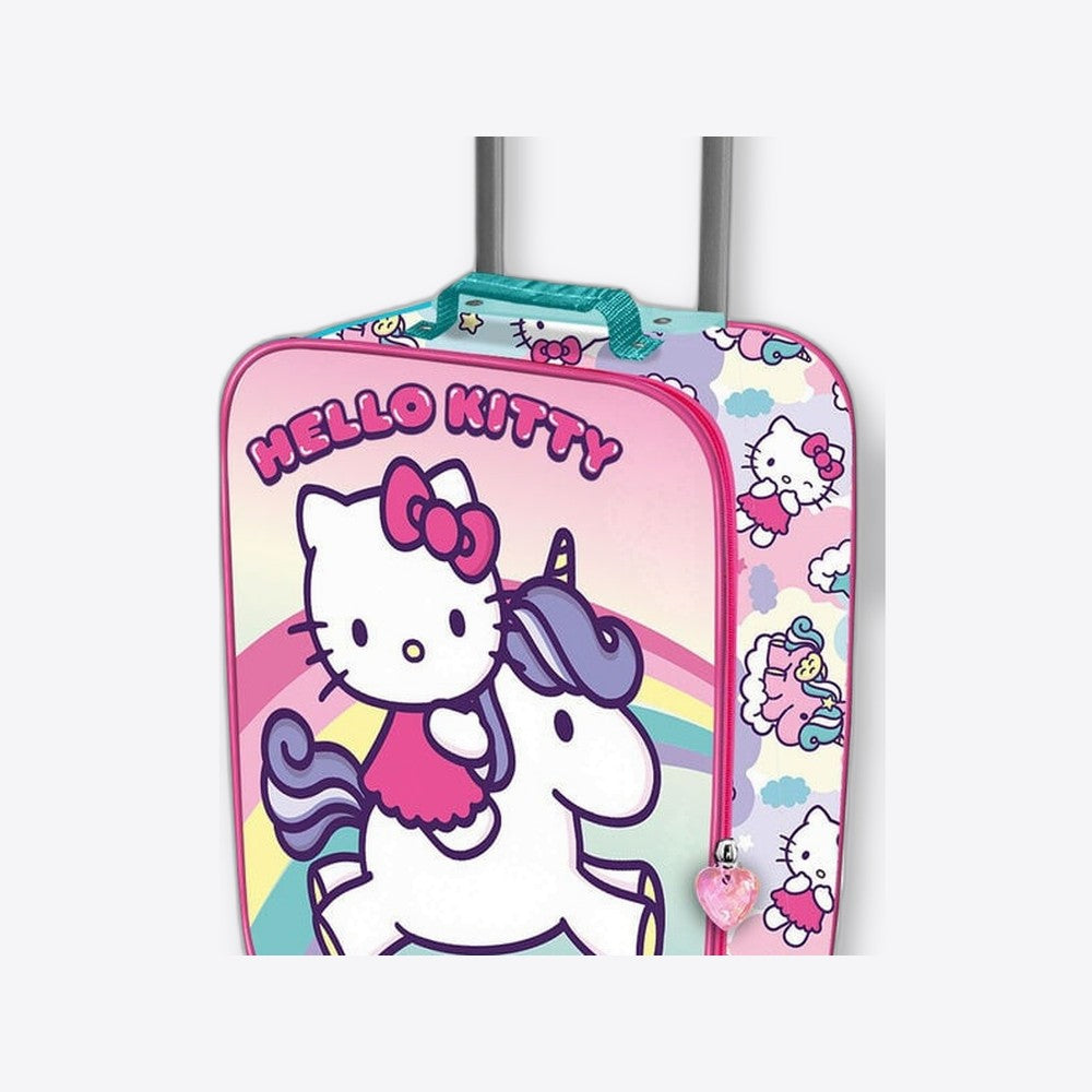 Karactermania Maleta trolley Unicorn Hello Kitty 46cm (imagen 5 de 6)