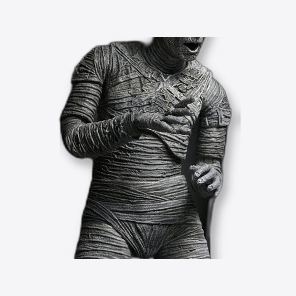 Figura neca ultimate mummy (black &white) 18 cm universal monsters scale action figure (imagen 5 de 6)