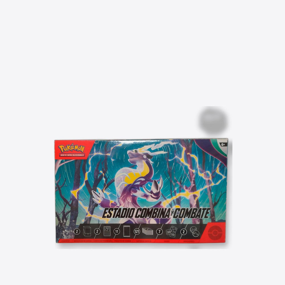 Pokemon Juego De Cartas Estuche cartas Estadio Combina y Combate Pokemon (imagen 6 de 6)
