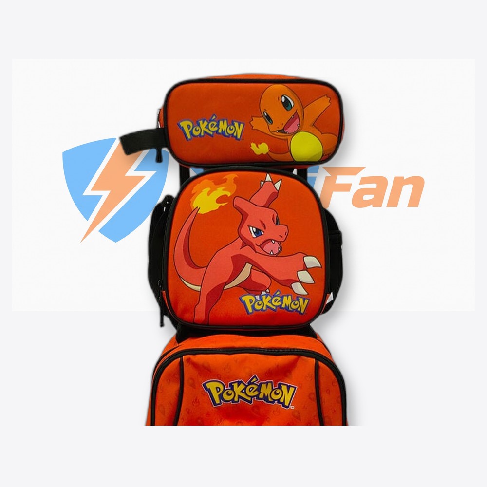 Cyp Brands Set Trolley + portatodo + bolsa portameriendas Pokemon (imagen 6 de 6)