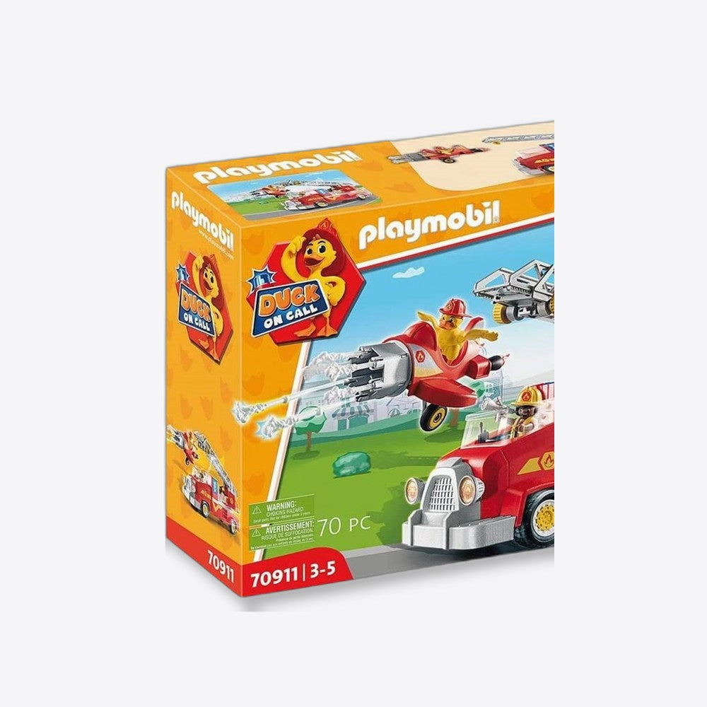 Playmobil duck on call camion de bomberos (imagen 3 de 6)