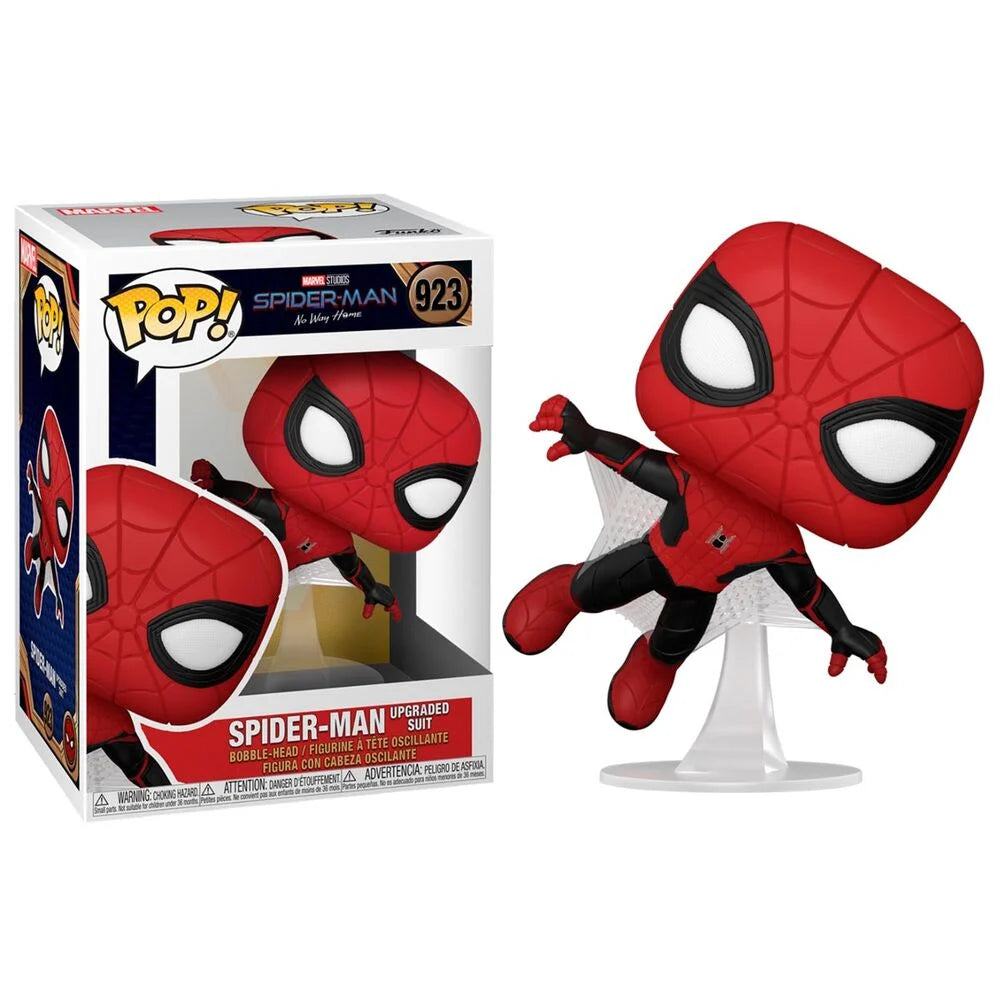 Marvel No Way Home Figura POP Spiderman Traje Mejorado