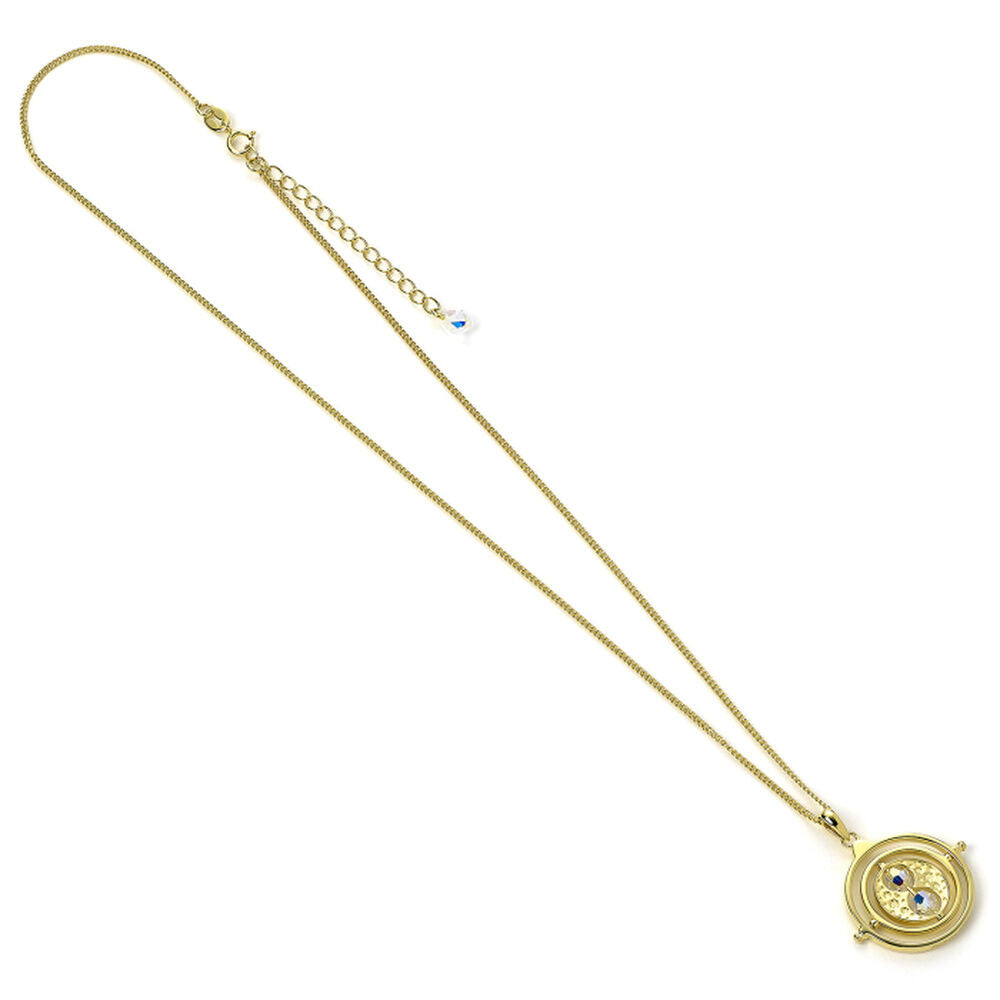 The Carat Shop Colgante Giratiempos Harry Potter plata baño oro (imagen 3 de 5)