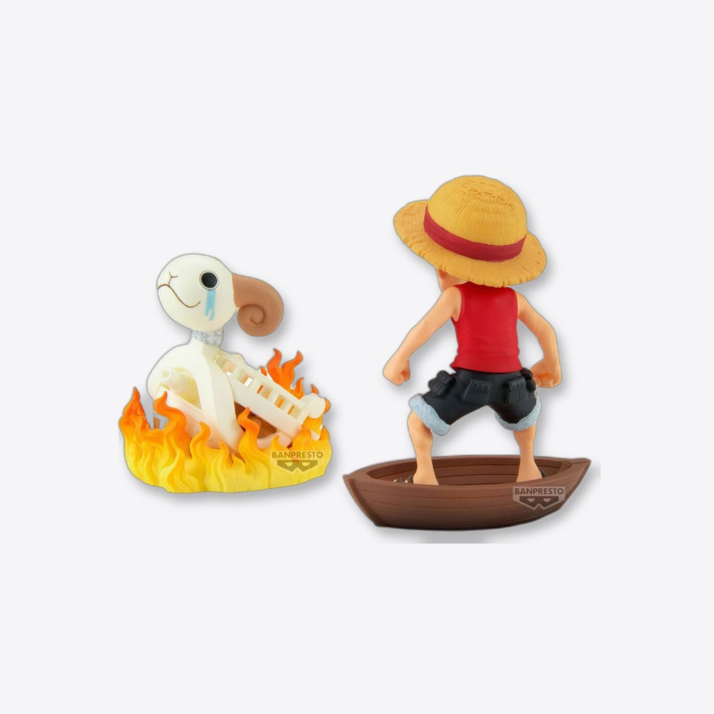 Banpresto Figura Luffy & Going Merry Log Stories One Piece 8cm (imagen 6 de 6)