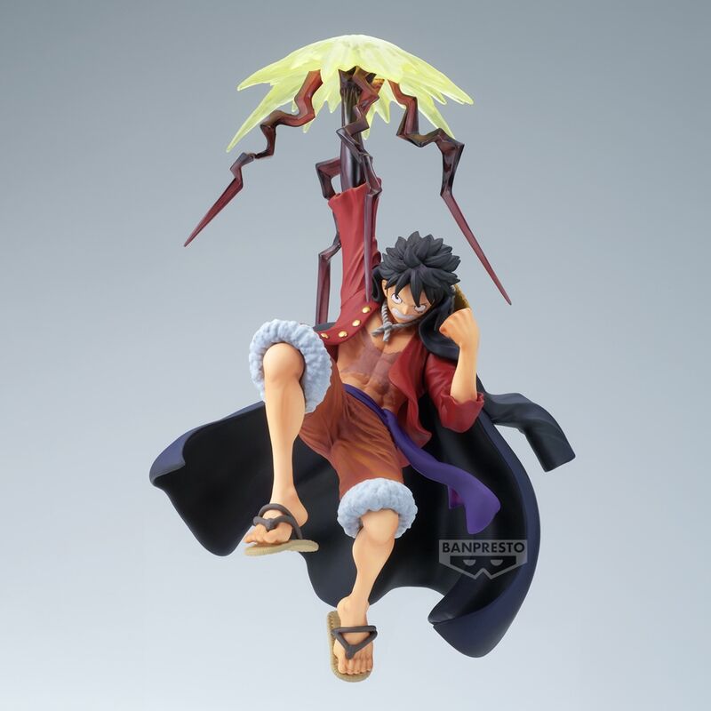 Banpresto Figura Monkey D Luffy Battle Record One Piece 15cm (imagen 2 de 8)