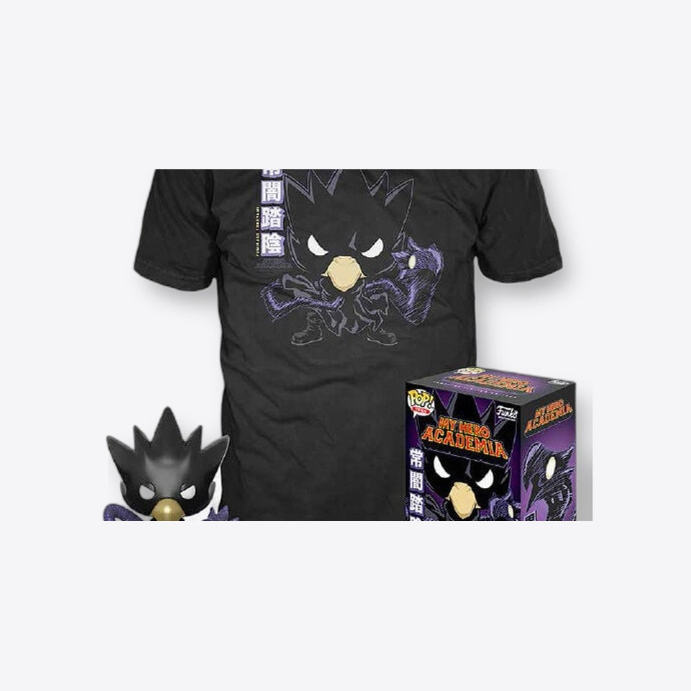 Funko Set figura POP & Tee My Hero Academia Tokoyami S (imagen 5 de 6)