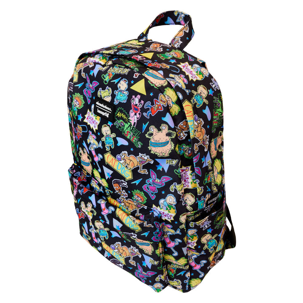 Mochila nylon Nickelodeon Loungefly 43cm (imagen 4 de 5)