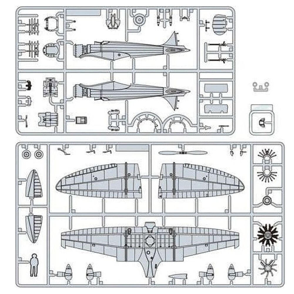 Type 9 Fighter Airplane - Maqueta Model Kit | The Wind Rises | Studio Ghibli