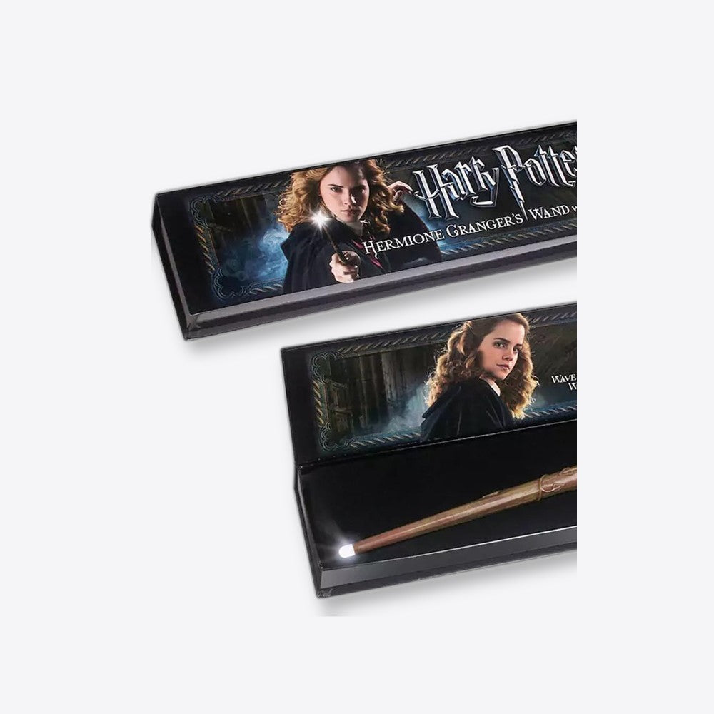 Varita mágica luminosa the noble collection harry potter hermione granger (imagen 3 de 6)
