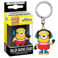 Minions Llavero Pocket POP Stuart Roller Skating
