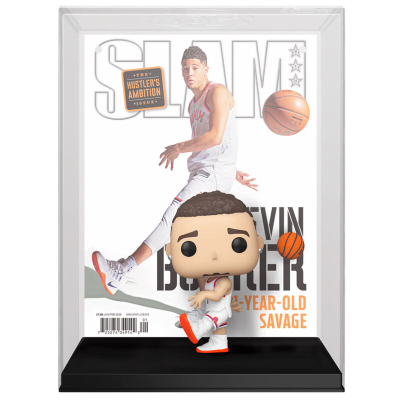 Funko Figura POP Cover NBA Slam Devin Booker (imagen 2 de 3)