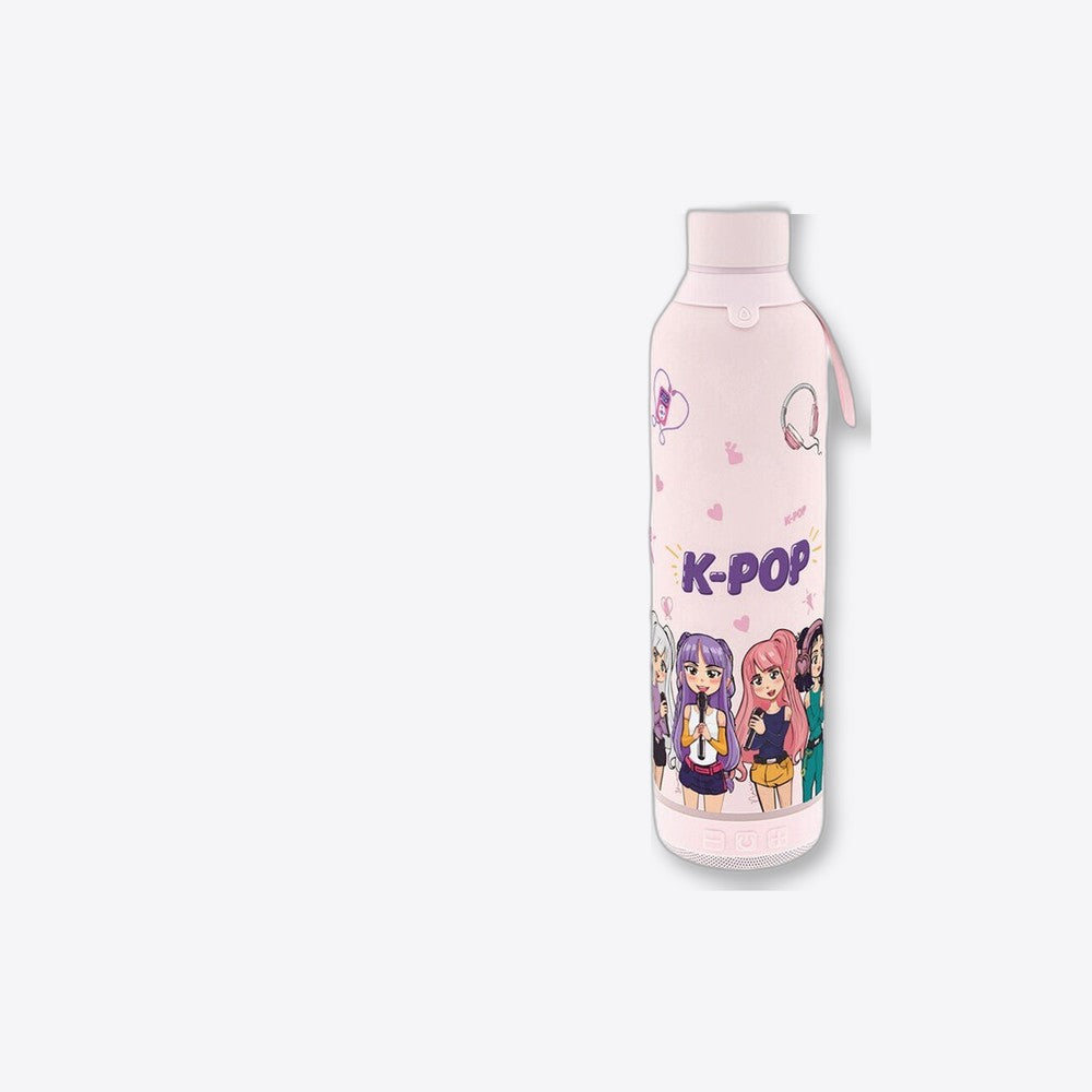 Lovely Story Botella termica con altavoz Pink KPop 600ml (imagen 4 de 6)