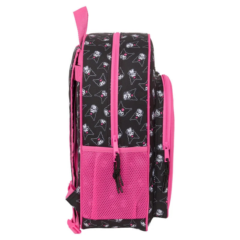 Safta Mochila Kuromi Hello Kitty adaptable 42cm (imagen 3 de 6)