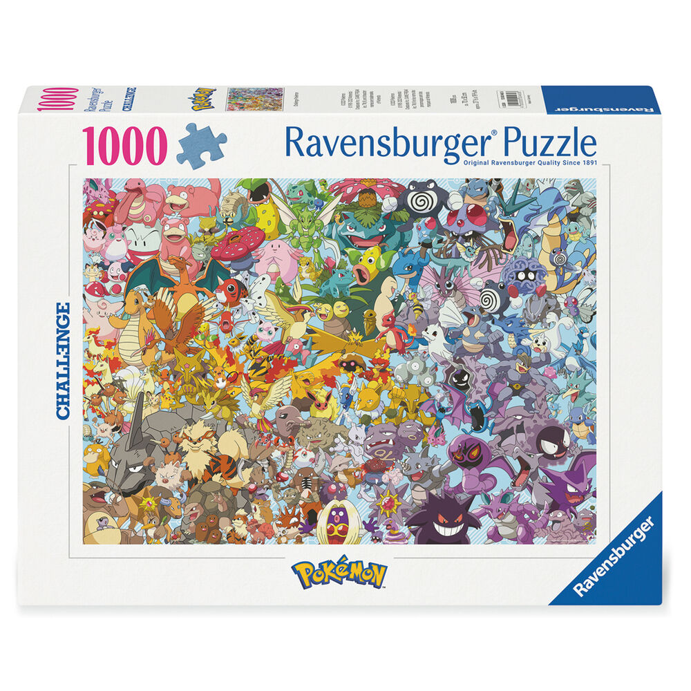 Pikachu Puzzle 1000 Piezas - Puzzles | Pokémon