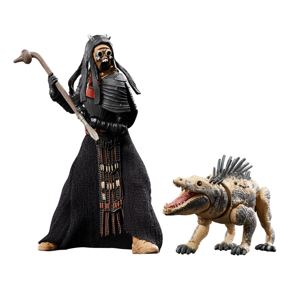 Hasbro Figuras Tusken Warrior & Massiff El Libro de Boba Fett Star Wars 9,5cm (imagen 2 de 6)