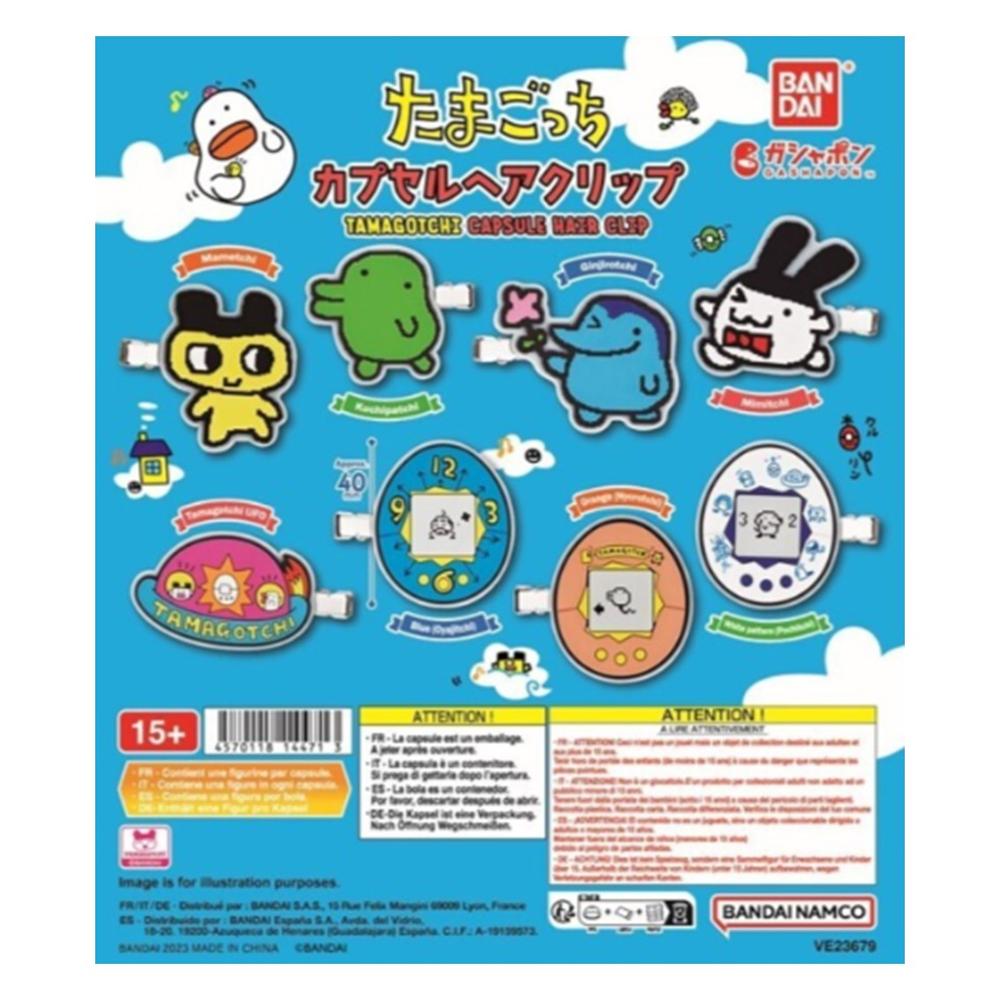 Bandai Set gashapon 40 unidades tama capsule hair clip