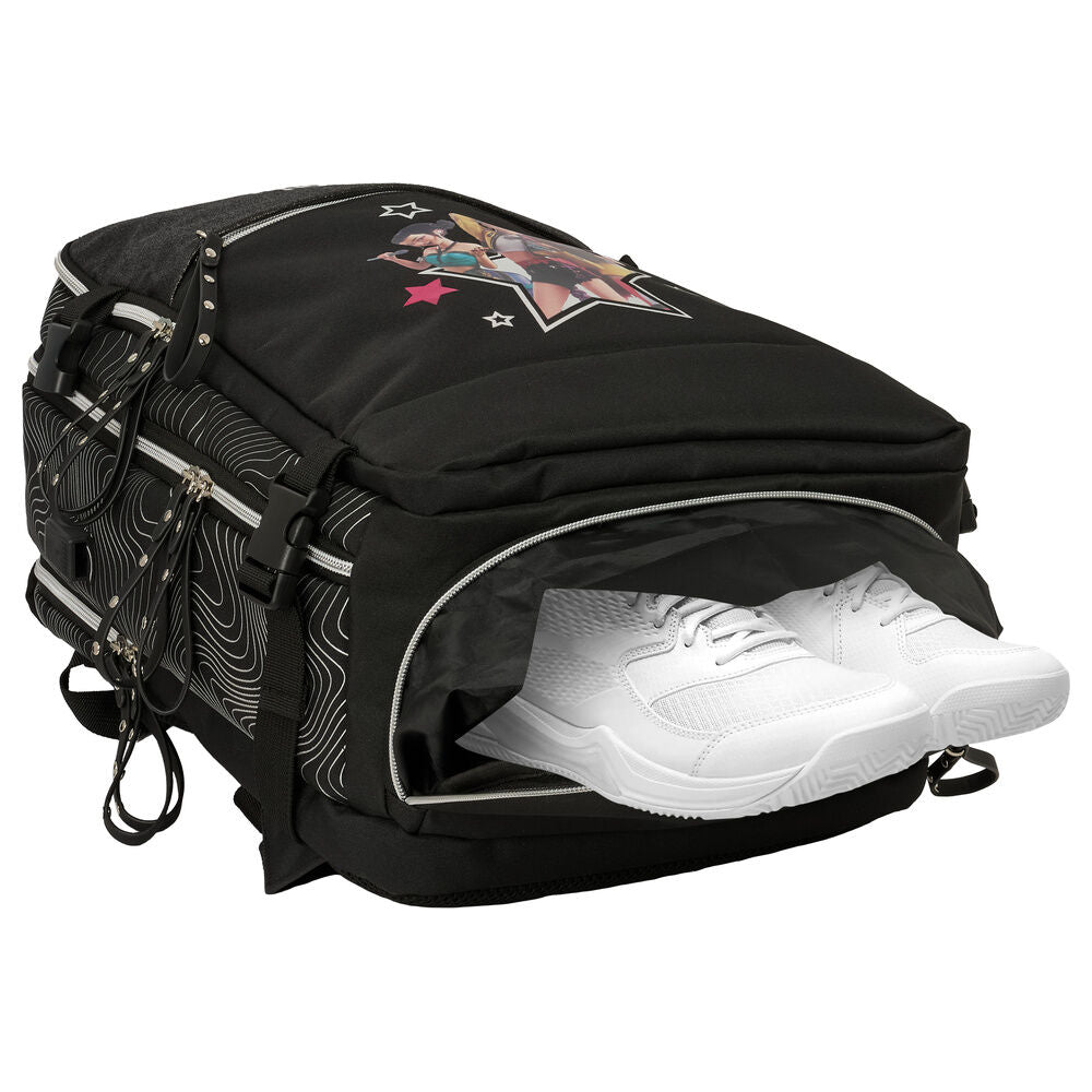 Safta Mochila viaje cabina Energy Kpop Demon Hunters 44cm (imagen 5 de 6)