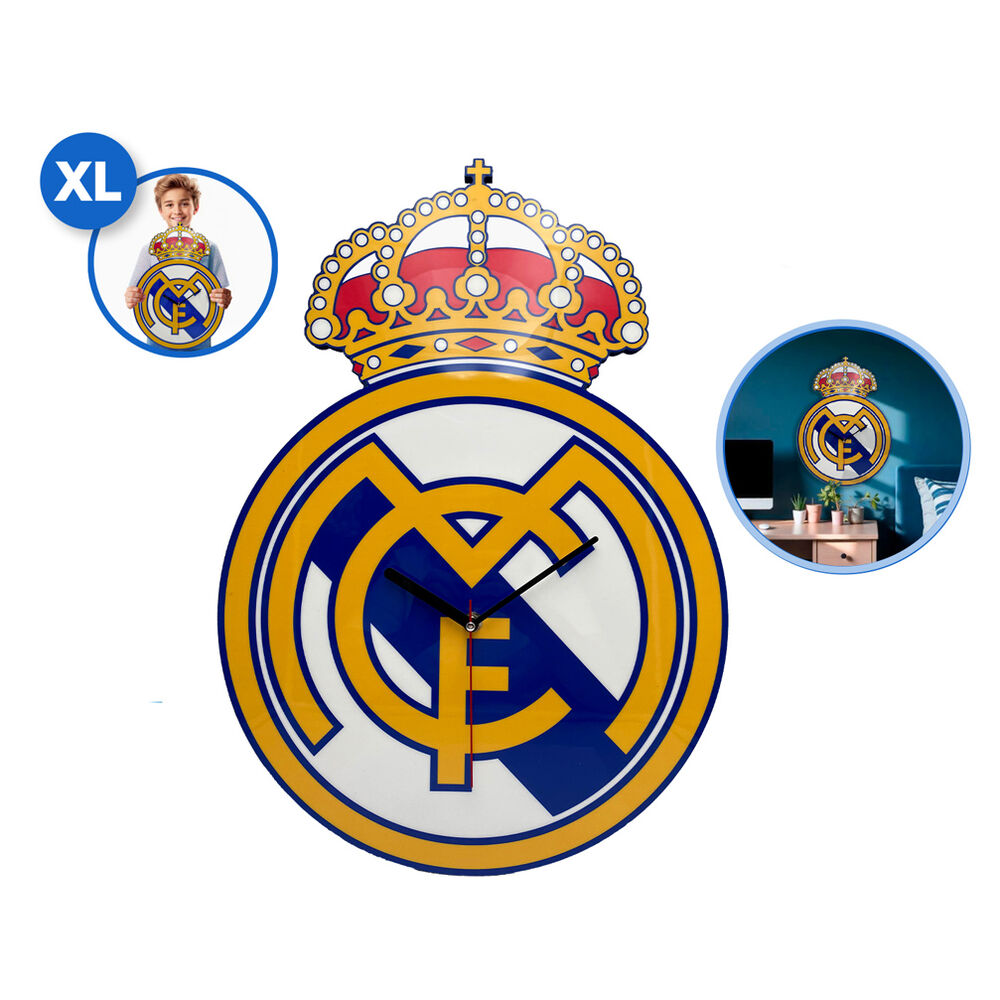 Kids Licensing Reloj de pared Real Madrid
