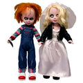 Mezco Toyz Set 2 muñecos Chucky and Tifanny Living Dead Dolls 25cm