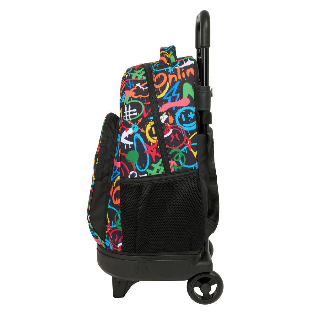 Safta Trolley Compact Extraible Colors Graffiti 42cm (imagen 4 de 6)