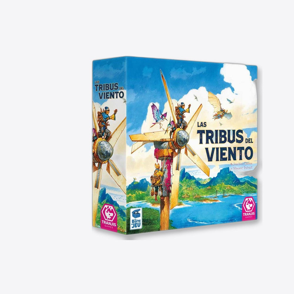 Tranjis Games Sl Juego de mesa las tribus del viento edad recomendada 14 años (imagen 4 de 6)