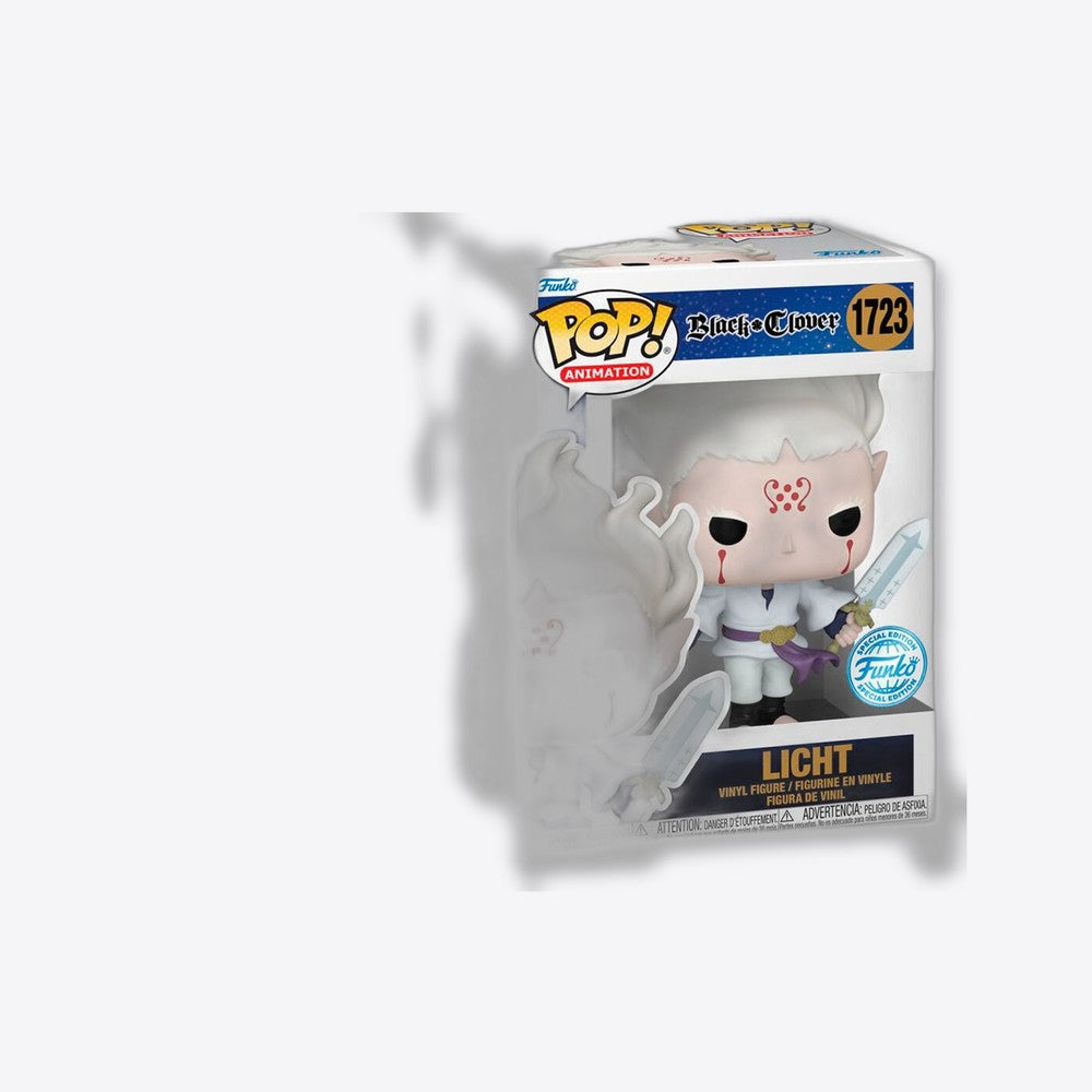 Funko Figura POP Black Clover Licht Exclusive (imagen 5 de 6)
