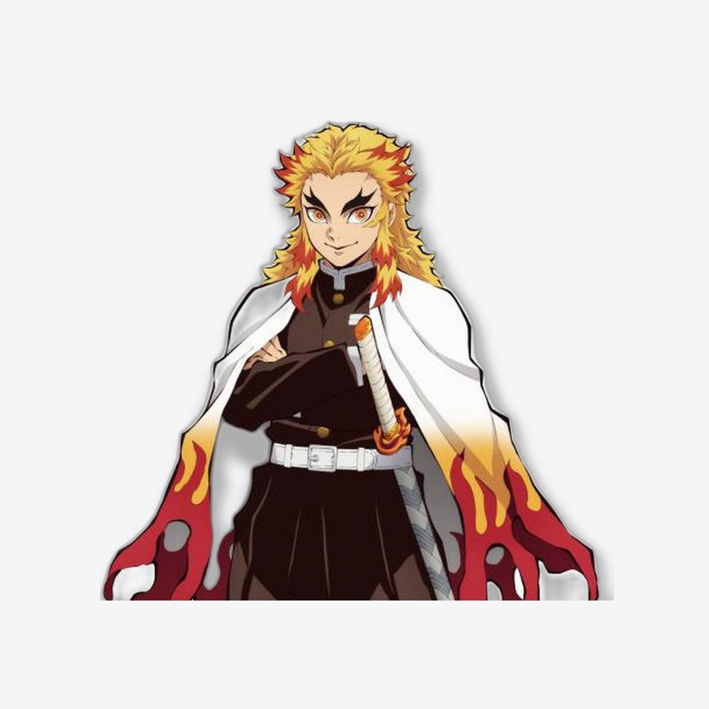 Madcow Entertainment Lampara neon demon slayer kimetsu no yaiba rengoku 40 cm (imagen 3 de 6)