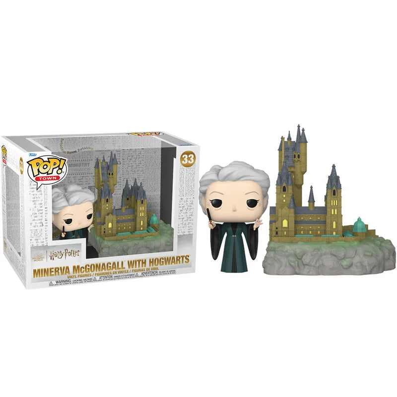 Funko Figura POP Town Harry Potter Minerva McGonagall Hogwarts (imagen 2 de 4)