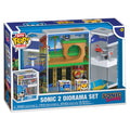 Sonic The Hedgehog Figura Bitty POP Boxes Sonic 2 Diorama Funko